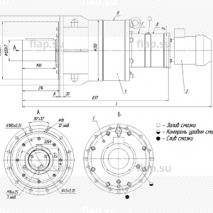 Мотор-редуктор  МРВ-350-5491 Т22.376.00.00.00