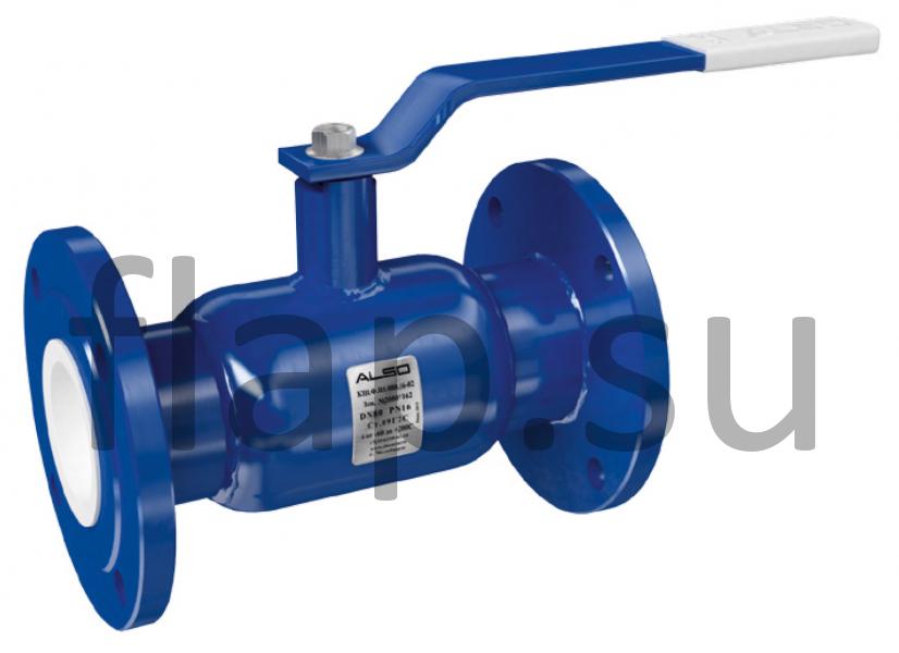 Кран ALSO RS КШ.Ф.RS DN 15-80 PN 16-40 фланец/фланец (редуцированный ...