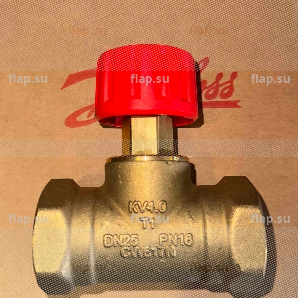 Ручной запорный клапан Danfoss ASV-M, ДУ25, kvs 4,00 М³/ч