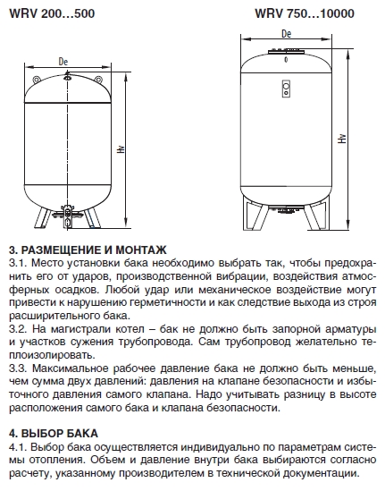 Бак мембранный Бак мембранный