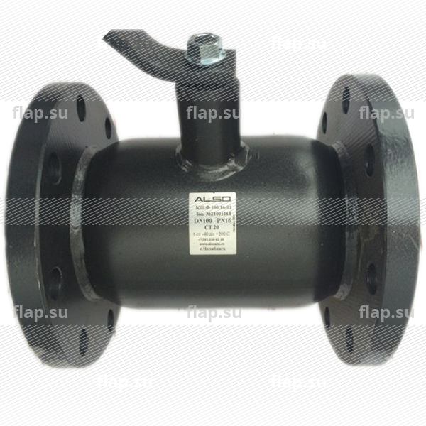 Краны шаровые стальные фланцевые ALSO DN 15-300 Краны фланцевые ALSO DN 15-300