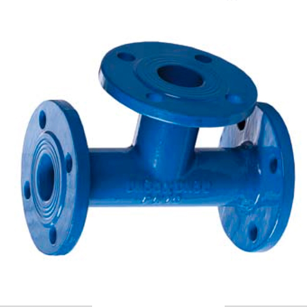 Тройники чугунные напорные фланцевые Тройники чугунные напорные фланцевые